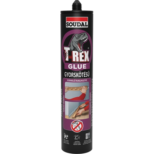 Soudal T-REX gyorskötésű szerelőragasztó LILA